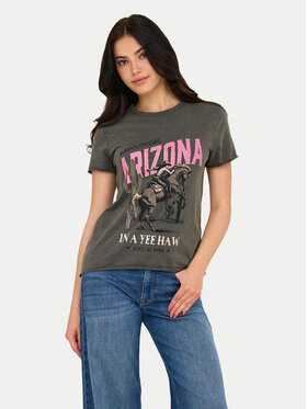 ONLY ONLY Camiseta Lucy 15215721 Gris Regular Fit