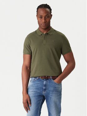 Tommy Jeans Tommy Jeans Polo DM0DM20676 Caqui Slim Fit