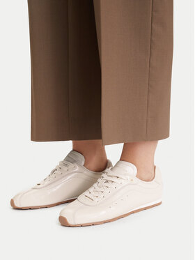 Tommy Hilfiger Αθλητικά Tommy Hilfiger Bella Sneaker Leather FW0FW09495 Κρεμ