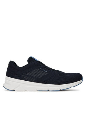 Tommy Hilfiger Sneakersy Tommy Hilfiger Modern Comfort Run Knit FM0FM05524 Tmavomodrá