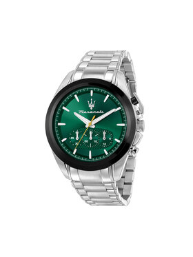 Maserati Годинник Maserati Traguardo Chronograph R8873612065 Срібний