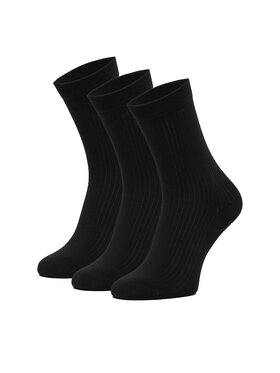 Nine West Dlouhé ponožky Nine West CEO_BR_NW_25081_W_AW25 (3 PACK) Černá