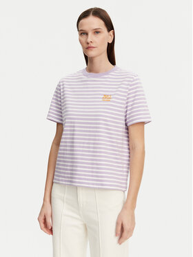 Marc O'Polo Denim Marc O'Polo Denim Футболка 500 0005 953 Фіолетовий Relaxed Fit