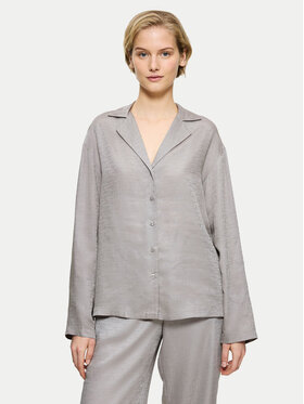 Triumph Triumph Zgornji del pižame Silky Sensuality 10221063 Siva Relaxed Fit