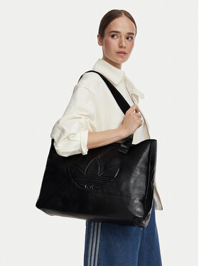 adidas Сумка adidas Shopper Metallic Pu Bag KR1565 Чорний