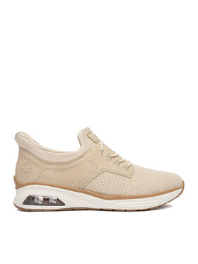 Rieker Sneakersy Rieker M5665-60 Beżowy