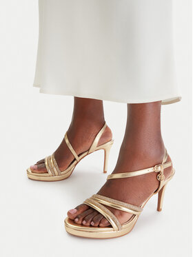 Nine West Босоніжки Nine West CEO-25120-2508 Золотий