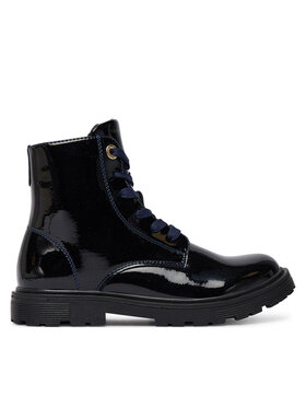 Tommy Hilfiger Puszābaki Tommy Hilfiger Lace-Up Bootie T1A5-34005-1237 S Tumši zils