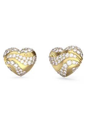 Guess Auskarai Guess JUBE0450 4JW Auksinė