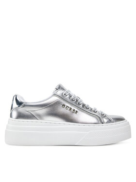 Guess Sneakersy Guess FLJMRI LEL12 Stříbrná