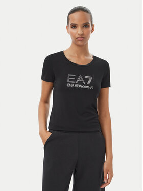 EA7 Emporio Armani EA7 Emporio Armani Camiseta 8NTT67 TJDQZ MC026 Negro Slim Fit