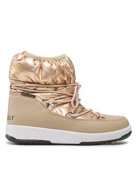 Moon Boot Снігоходи Moon Boot Jr Girl Low Nylon 34051800 Золотий