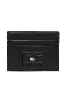 Tommy Hilfiger Θήκη πιστωτικών καρτών Tommy Hilfiger Th Casual Flag Cc Holder AM0AM14251 Μαύρο