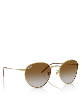 Ray-Ban Occhiali da sole Ray-Ban Round Reverse 0RBR0103S 001/CB55 Oro