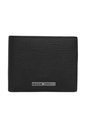 Tommy Hilfiger Novčanik Tommy Hilfiger Th Business Saffi Mini Cc Wallet AM0AM14785 Crna