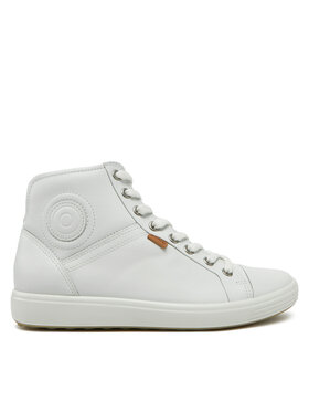 ECCO Sneakersy ECCO Soft 7 Ladies 430023 01007 Biela