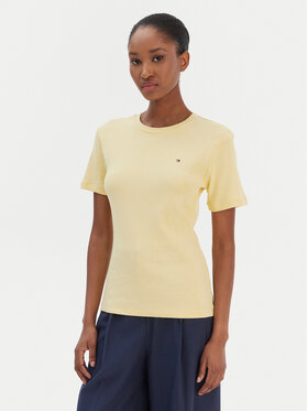 Tommy Hilfiger Tommy Hilfiger Camiseta New Cody WW0WW40587 Amarillo Slim Fit