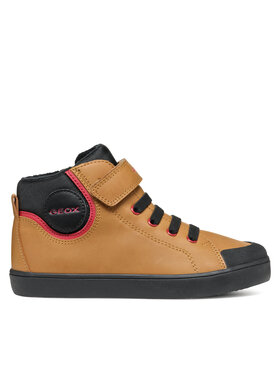 Geox Sneakersy Geox J Gisli Boy J465CC 0MEFU C2G9B S Brązowy