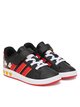 adidas Снікерcи adidas Adidas Disney Mickey Mouse Grand Court Shoes Kids KI9187 Чорний