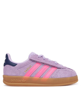adidas Снікерcи adidas Gazelle Indoor Comfort Closure Elastic Lace IH4012 Фіолетовий