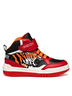 Geox Sneakersy Geox J Buzzerlight J56MCF 054CE C0020 S Červená