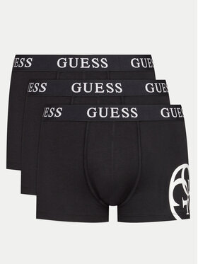 Guess Guess Σετ μποξεράκια Placed Logo U4RG04 K6YW0 Μαύρο