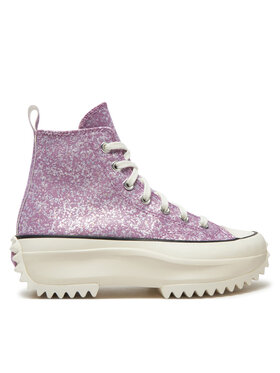 Converse Кеди Converse Run Star Hike Platform Glitter A10096C Рожевий