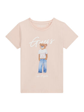 Guess Guess Футболка J6GI04 K6YW4 Рожевий Regular Fit