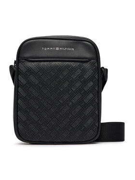 Tommy Hilfiger Válltáska Tommy Hilfiger Th Modern Monogram Mini Reporter AM0AM14844 Fekete