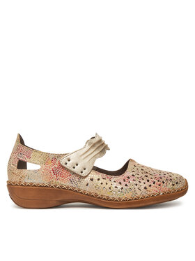 Rieker Polobotky Rieker 41399-92 Béžová