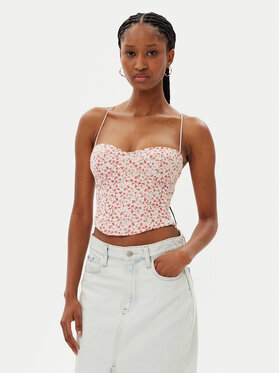 Bardot Bardot Топ Estie Embroidered 59828TB Кольоровий Slim Fit