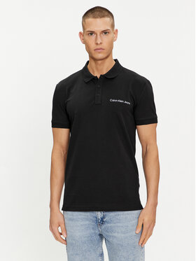 Calvin Klein Jeans Calvin Klein Jeans Polo Institutional J30J325495 Nero Regular Fit