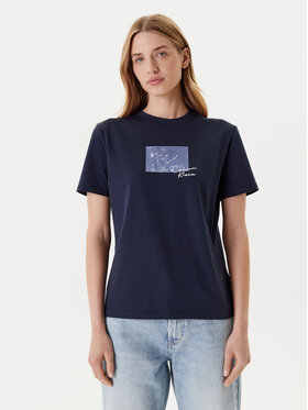 Calvin Klein Jeans Calvin Klein Jeans T-Shirt LV047C855G Dunkelblau Regular Fit