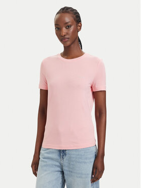 Guess Guess Camiseta V6RI07 J1314 Rosa claro Regular Fit