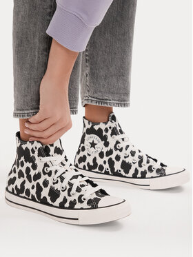 Converse Кеди Converse Chuck Taylor All Star Cow Print A17919C Білий