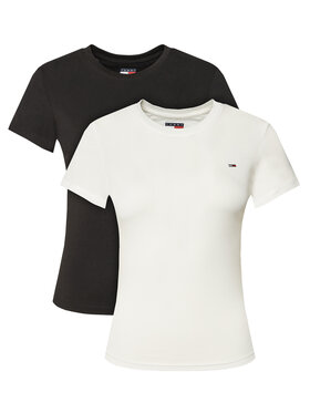 Tommy Jeans Tommy Jeans Σετ t-shirts DW0DW21366 Έγχρωμο Slim Fit