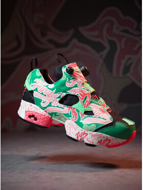 Reebok Sneakersy Reebok EO-INSTAPUMP FURY 94 100239571 Zelená