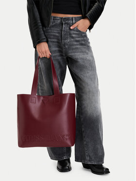 Guess Jeans Táska Guess Jeans CEO-GUESS-B-010-09 Bordó