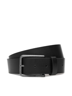 Calvin Klein Ζώνη Ανδρική Calvin Klein Warmth Buckle Smooth 35Mm LV04D7047G Μαύρο