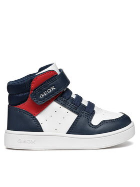 Geox Snīkeri Geox B Eclyper Boy B465LA 000BC C0899 M Balts