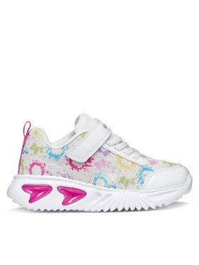 Geox Sneakersy Geox J Assister Girl J45E9B 0GFHH C0653 D Bílá