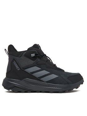 adidas Туристически adidas Terrex Anylander Leather Mid Hiking KJ5212 Черен