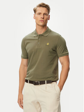 Beverly Hills Polo Club Beverly Hills Polo Club Поло P-SS26M-P450124 Зелений Regular Fit