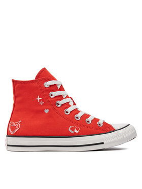 Converse Кеди Converse Chuck Taylor All Star Y2K Heart A09117C Червоний
