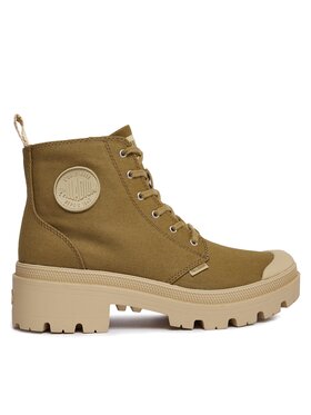Palladium Bakancs Palladium Pallabase Twill 96907-204-M Barna
