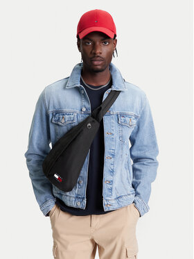 Tommy Jeans Nahrbtnik Tommy Jeans Tjm Ess Daily Sling Bag AM0AM13391 Črna