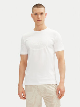 BOSS BOSS Футболка 50537825 Білий Regular Fit