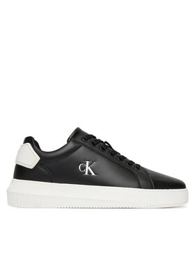 Calvin Klein Jeans Laisvalaikio batai Calvin Klein Jeans Chunky Cupsole Ru Patch Lth YM0YM01296 Juoda