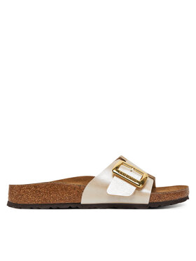 Birkenstock Шльопанці Birkenstock Catalina Cushion Buckle 1029393 Écru