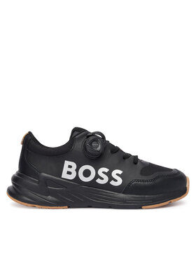 BOSS Sneakersy BOSS J52566 M Černá